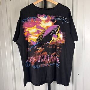 Led Zeppelin Vintage Zoso 1995 World Tour Robert Plant Blimp Repaired XL Tee